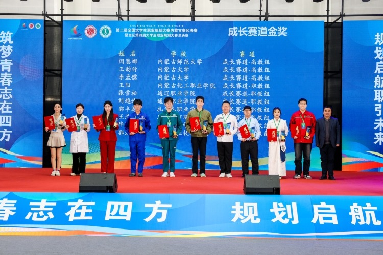 3金1铜！内蒙古大学学子在第二届全国大学生职业规划大赛内蒙古赛区决赛中再获佳绩！
