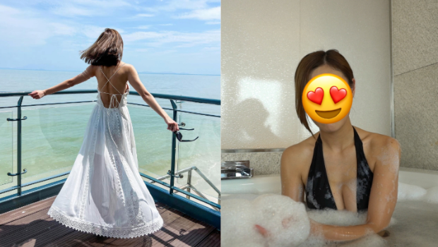 女神KOL仅靠一块布遮胸极震撼，被嫌不够性感以11字反驳