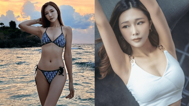“爆粗港姐”梁允瑜微醉低胸留影，曾患厌食症近照恢复美貌
