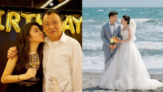 许绍雄26岁爱女激罕晒泳装，新婚人妻丰满身材劲养眼