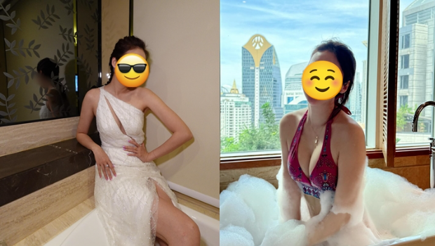 ​失婚千金女星晒香艳出浴画面，网民反应两极