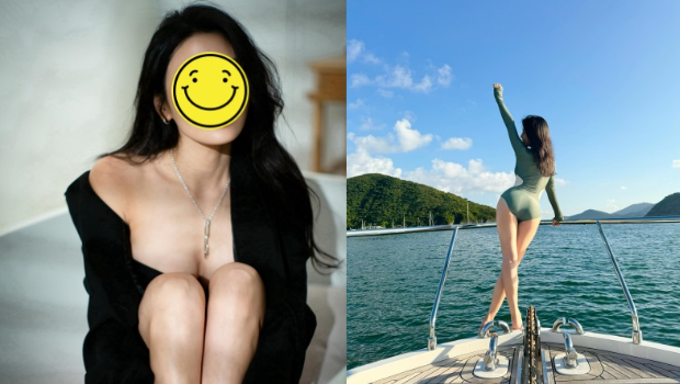 前TVB女星晒“影后”泳照秀3D蜜桃臀！正面Deep V劲养眼
