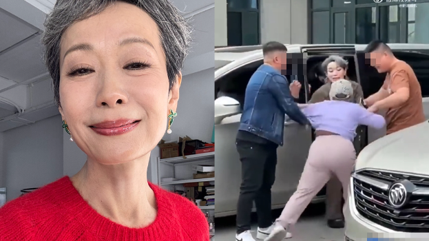 叶童遭疯狂粉丝拉下车，她“一动作解围”，平凡人做不到