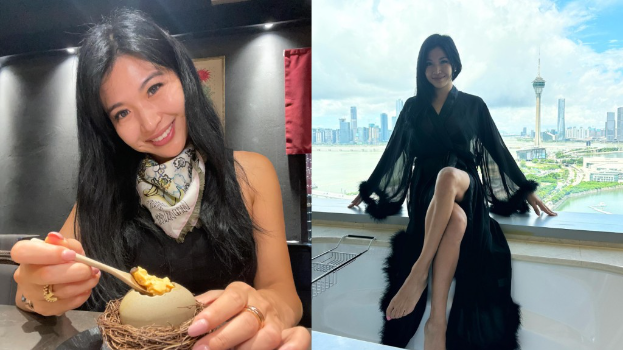 陈思圻入冬性感头炮玩透视，疑真胸上阵劲惹火