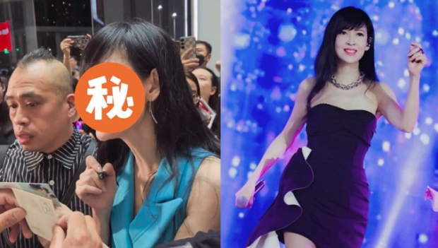 57岁周慧敏无滤镜状态曝光 ，面上一部位令人叹息