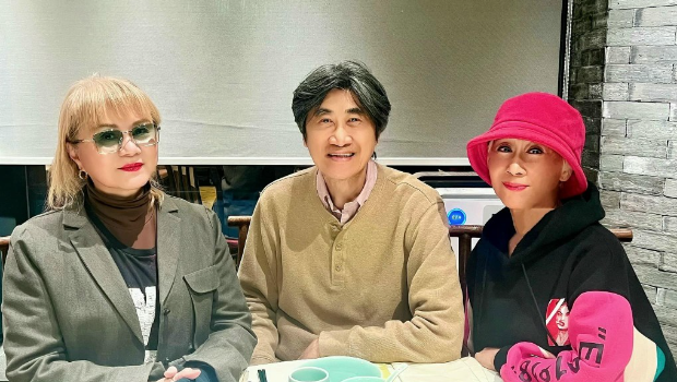 林建明与旧情人激罕同框！富婆电灯胆同行掀回忆，前度曾叱吒80年代影圈撞样“宁王”林威