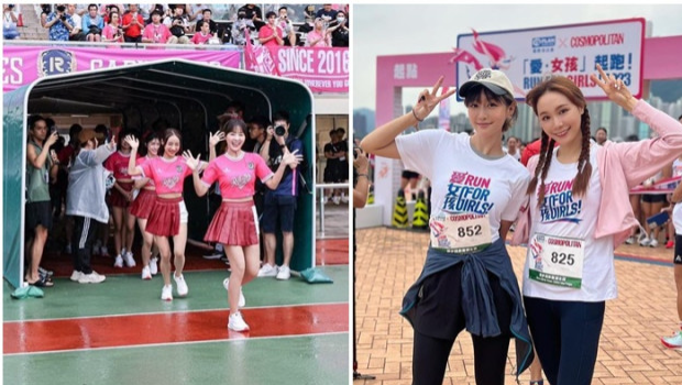 台湾DJ女神乐宜迎战乐天女孩，拨弄头发，大秀小蛮腰