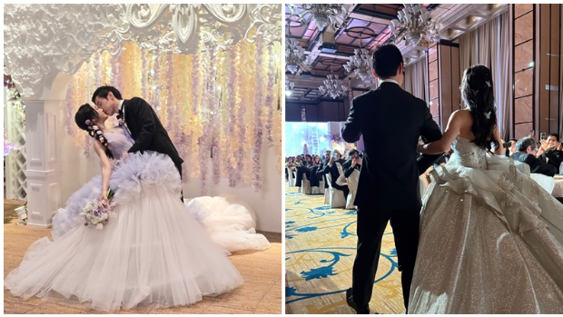 “40亿千金”蔡颂思婚礼宾客身份显赫！自认史上最贪心新娘