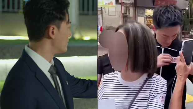 金像准影帝现身街头被围，大妈一举动被质疑“爱而不得”