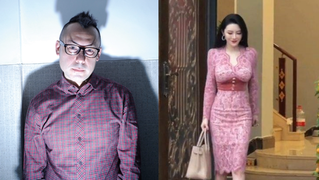 雷宇扬内地主播妻拥火爆丰乳，黑丝紧身裙装扮晒独栋别墅