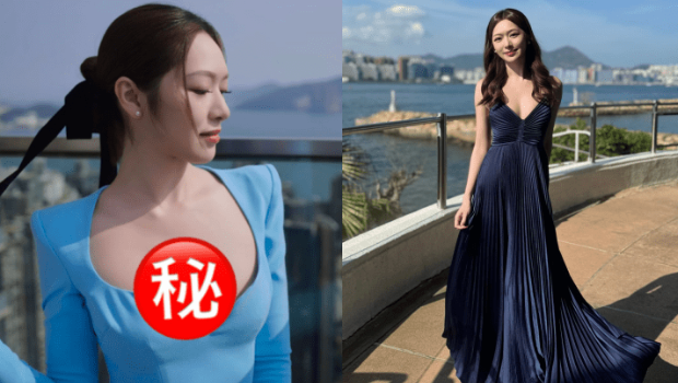 冯盈盈超低胸俯瞰视角晒身材，网民看到心惊忧走光以5字回应