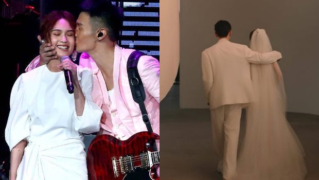 杨丞琳结婚5年首晒婚纱照，和李荣浩补办婚礼“藏1年才公开”！