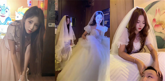 抖音网红新娘足疗技师莉莉安 被大神驱车千里重金拿下 不雅视频流出