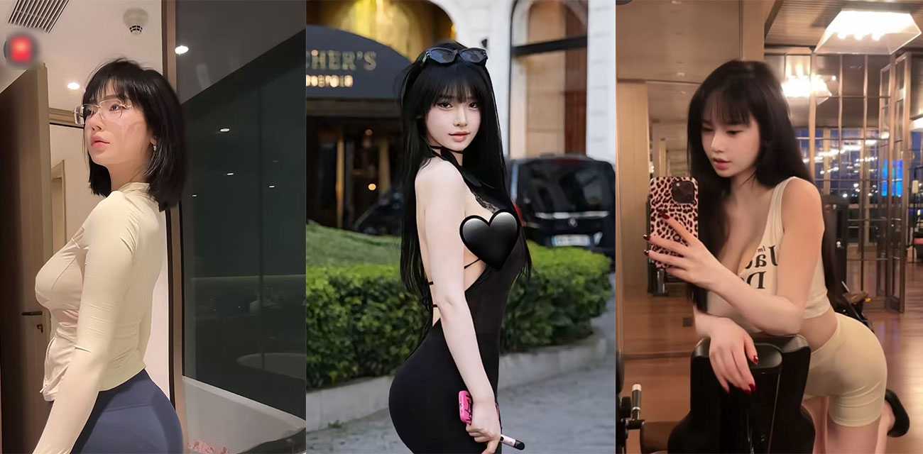 抖音23W粉丝网红主播美美子 在直播间为了吸引眼球故意走光！