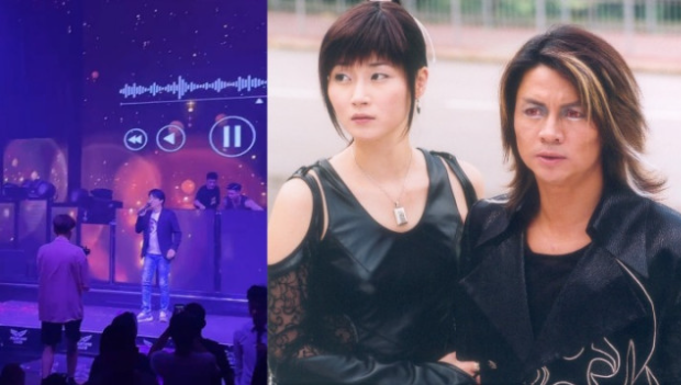 58岁尹天照内地登台演唱凸腩胀爆，网民：卡拉OK水平