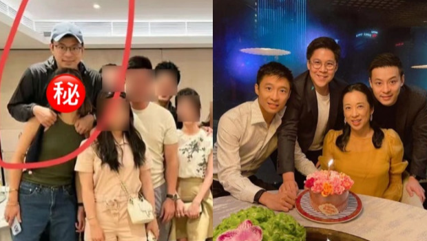 泰国女友与霍启仁现身饭局，获赞气质出众貌似前港姐朱千雪