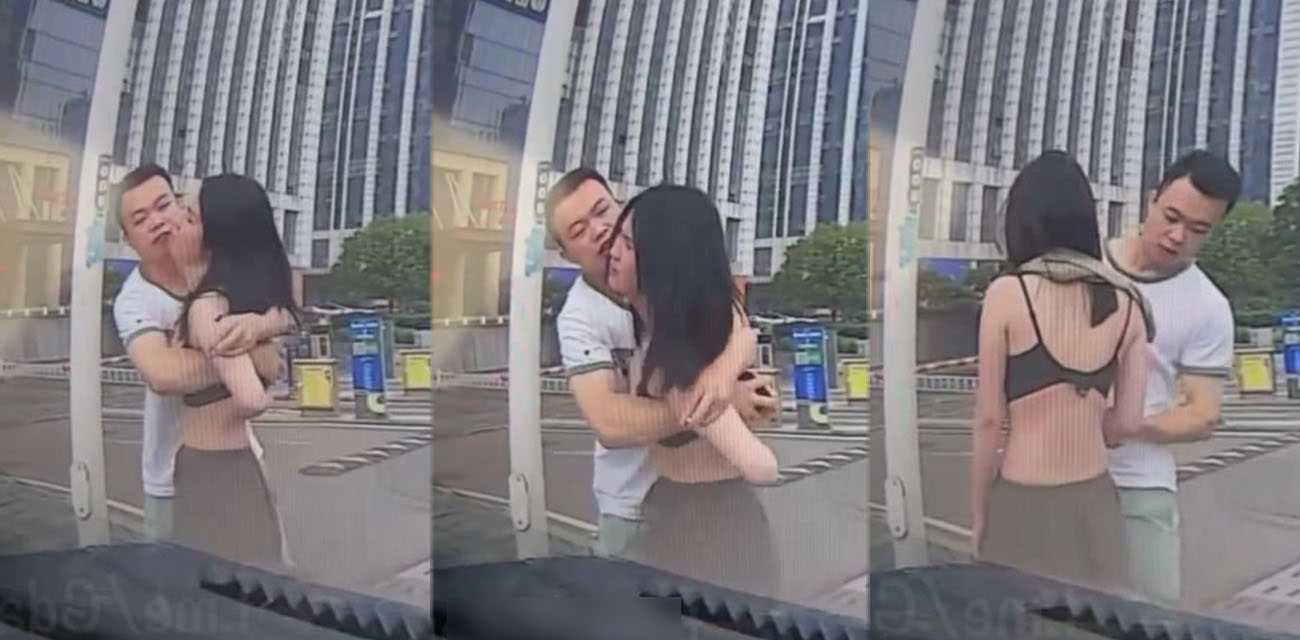 偷拍情侣吵架脱衣服 小仙女一生气就脱衣服