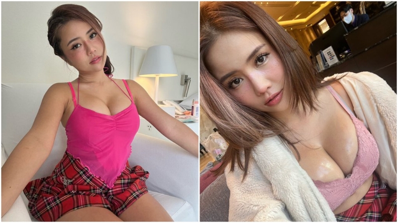 美女主播神似钟楚红，游韩国被警拦“收好胸器”才能上路