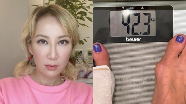 李玟婚变受打击暴瘦再度入院，贴出躺病床照自爆感到害怕