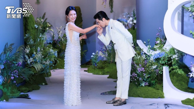 萧敬腾世纪婚礼，向华强夫妇贺干儿子！群星现身沾喜气