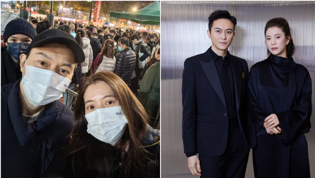 张智霖一家三口撑中国女排！同场女神云集，袁咏仪竟被抢镜？
