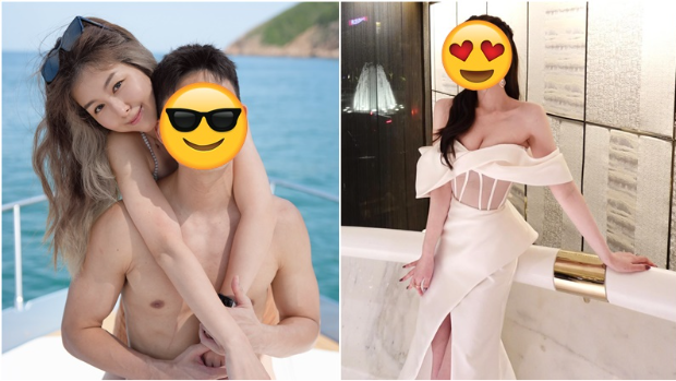 前港姐火辣比基尼与人夫亲密互动，曾卷入百亿太子爷四角恋