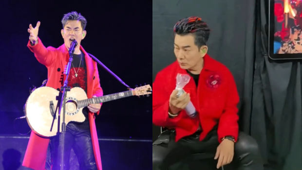 任贤齐演唱前吸氧遭疯传，拍片：大家都以为我快挂了！