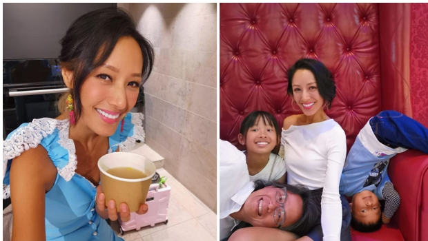 港名模蒋怡拍豪宅水浸情况，竟意外曝光儿子公然小便惹议