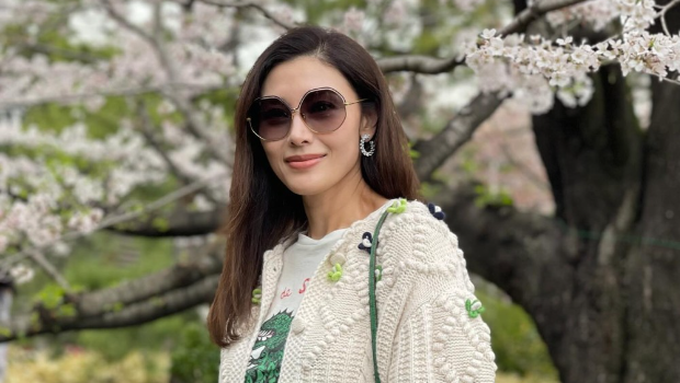 最美港姐背23万Hermès游日显贵气，曾传恋天王嫁入豪门做阔太