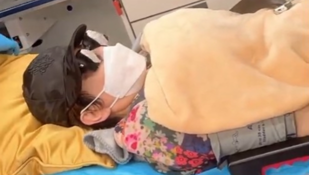 向太陈岚冲凉摔倒叫救命半小时无人理！断大腿骨急做手术