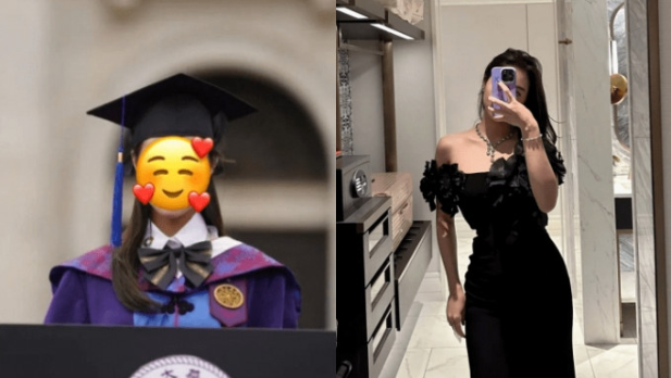 24岁学霸千金低胸晒丰满身材！古装充满异国风情惊艳网民