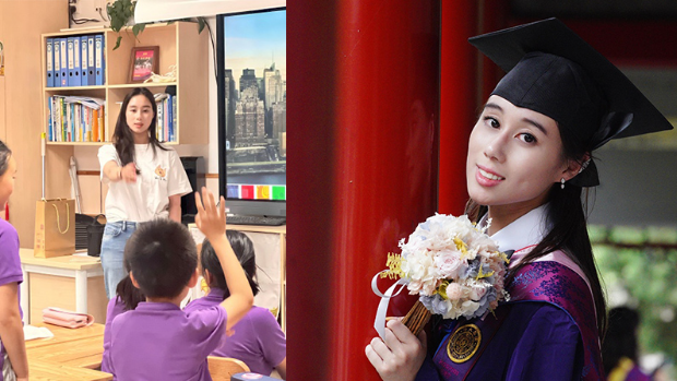何超欣食清华大学员工餐只需X元？晒菜式意外曝工作证