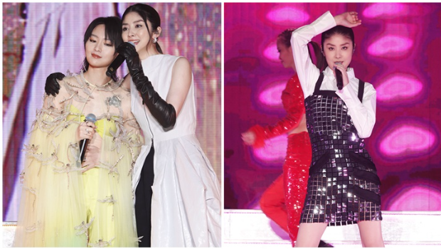 陈慧琳邀周笔畅重拍九年前合照，十九年后重临广州与歌迷唱跳
