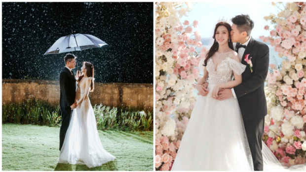 ​何依婷宣布结婚！发海岛深V浪漫婚照：余生请多多请教