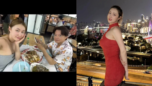 莫华伦嫩妻性感游泰国惨被袭胸数秒，遭上下其手大叫逃离现场