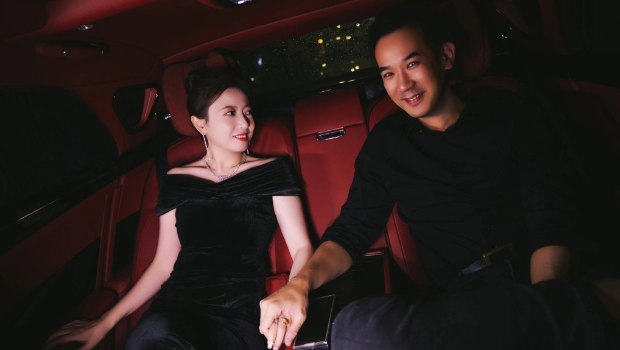 卢庆辉与娇妻合照曝光！ 老婆背景惊人，神似TVB小花何依婷