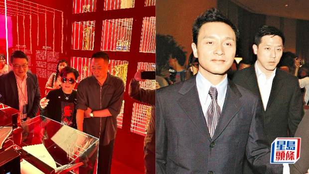 ​张国荣展览闭幕唐鹤德现身，许冠杰太太把握最后机会观展
